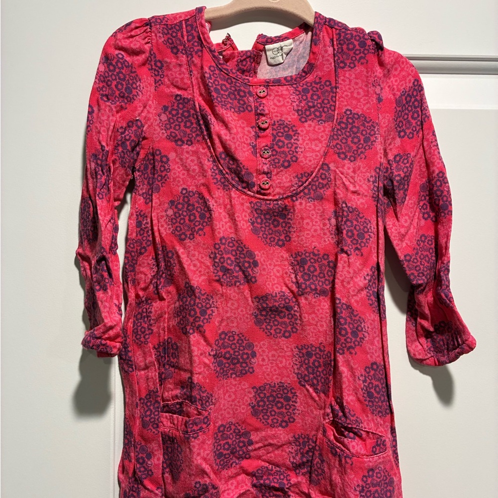 EGG by Susan Lazar Pink and Purple Girls Dress Size 2